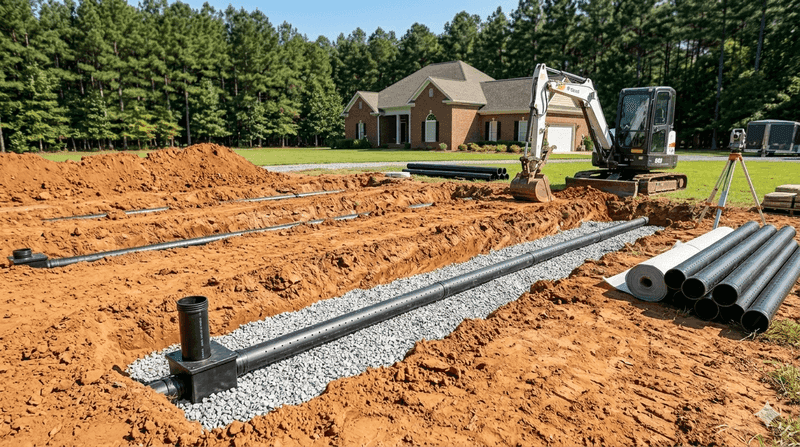 Drain field repair service in Milledgeville GA