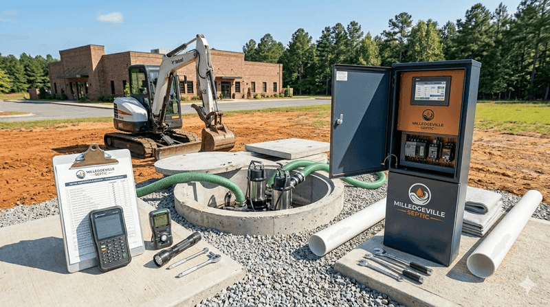 Lift station service and repair in Milledgeville GA